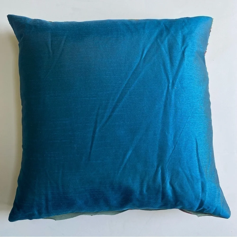 2 Pier 1 Imports Multicolored Stripe Decorative Throw Accent Pillows